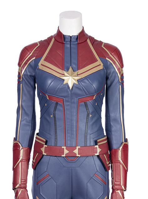 Captain Marvel Halloween Costume, Captain Marvel Movie, Captain Marvel Costume, Captain Marvel Carol Danvers, Carol Danvers, Star Logo, Movie Costumes, Halloween Cosplay, Marvel Movies