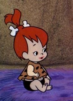 Pebbles Flintstone Pebbles And Bam Bam, Pebbles Flintstone, Old School Cartoons, The Flintstones, Classic Cartoon Characters, Famous Cartoons, Saturday Morning Cartoons, Fantasias Halloween, Retro Tv