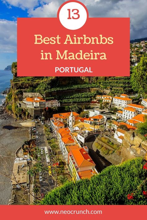 Best Airbnbs in Madeira: Unique and Cool Places to Stay Where To Stay In Madeira, Maderia Portugal, Villa With Private Pool, Funchal, Island House, Vacation Villas, Holiday Villa, Green Landscape, Island Vacation