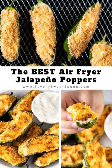 Jalapeno Popper Air Fryer, Jalepeno Popper Air Fryer, Jalepeno Recipes Air Fryer, Jalapeno Poppers Vegetarian, Jalopena Popper Recipe Air Fryer, Jalapeño Popper Air Fryer, Jalapeno Popper Bites Air Fryer, Jalapeno Poppers Air Fryer Recipe, Jalepeno Poppers In The Airfryer