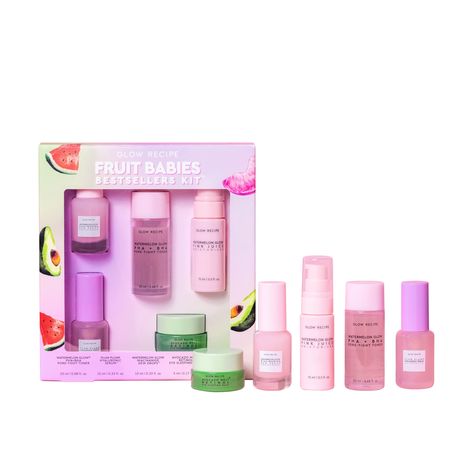 Glow Recipe Fruit Babies, Hyaluronic Acid Cream, Skincare Kit, Retinol Eye Cream, Sephora Skin Care, Glow Recipe, Dew Drops, Baby Skin Care, Skin Care Kit