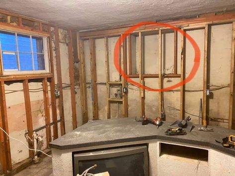 Couple Starts Renovating Their 168-Year-Old House Discovers A Secret Room Secret Rooms In Houses Hidden Spaces, Secret Passageways In Houses, Hidden Panic Rooms, Cool Secret Rooms, Secret Rooms In Houses, Stair Paneling, Apartment Color Schemes, Hidden Room, Panic Rooms