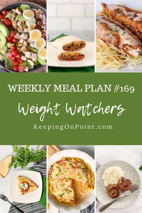 Zero Point Meal Plan, Keeping On Point Meal Plan, Ww Meal Plan, Weight Watchers Food Points, Easy Pesto Pasta, Weight Watchers Crock Pot Recipes, Weight Watchers Menu, Keeping On Point, Weigh Watchers