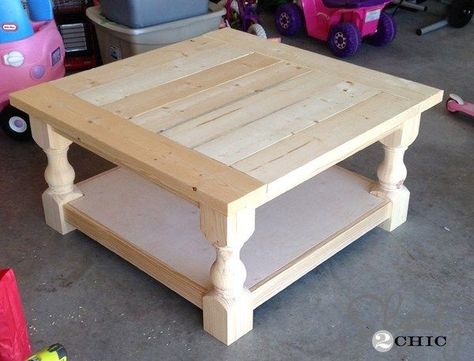 Diy Coffee Table Plans, Square Wood Coffee Table, Coffee Table Plans, Home Decor Catalogs, Kursi Bar, Square Coffee Table, Coffee Table Farmhouse, Table Diy, Diy Holz