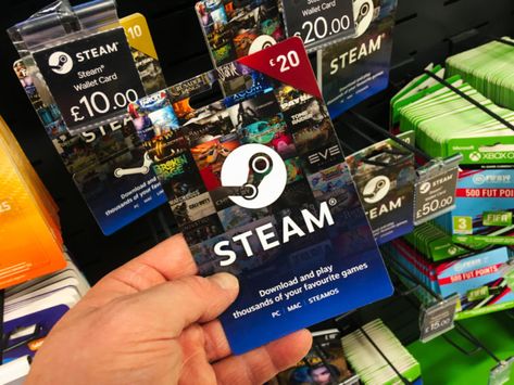 The History of and Story Behind the Steam Logo Steam Card, Steam Logo, Free Steam Gift Card, Steam Gift Card, Free Gift Cards Online, Wallet Gift Card, Best Gift Cards, Get Gift Cards, Xbox Gifts