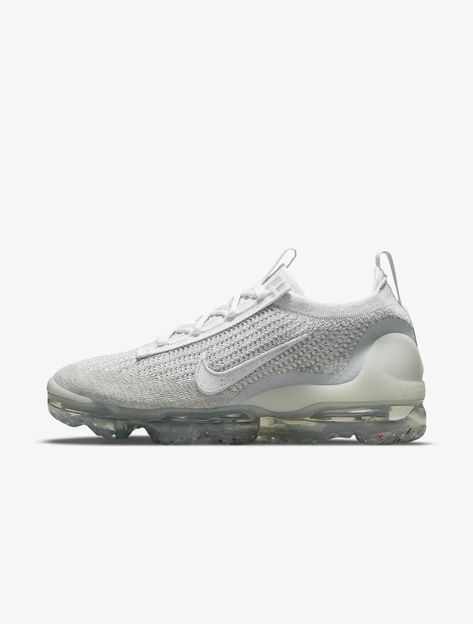 Nike Air Vapormax 2021 Fk, Nike Vapor Max, Vapour Max Nike, Vapor Max, Nike Air Vapormax Flyknit, Nike Vapormax, Silver Sneakers, Nike Models, Nike Vapor