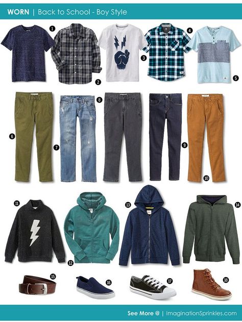 Boys School Outfits, Style Capsule, Preteen Clothing, Worn Jeans, Boys Outfits, Teen Boy Outfits, School Style, Boys Wear