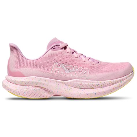 HOKA Mach 6 | Foot Locker Pink Hoka Shoes, Hoka Aesthetic, Pink Hoka, Hoka Shoes, European Shoes, Conscious Fashion, Balance Shoes, How To Make Shoes, New Balance Shoes