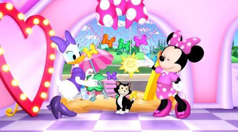 Minnie's Bow Toons, Palace Pets, Minnie Bow, Mickey Mouse Clubhouse, Disney Junior, Disney World, Minnie Mouse, Baby Mobile, Disney Characters