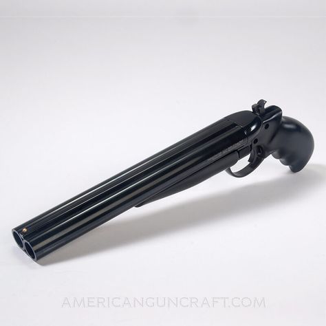 Diablo 12 Gauge Pistol | American Gun Craft Celtic Animals, Arte Zombie, Double Barrel, 12 Gauge, Black American, God Bless America, Tactical Gear, Really Cool Stuff, Blue Black