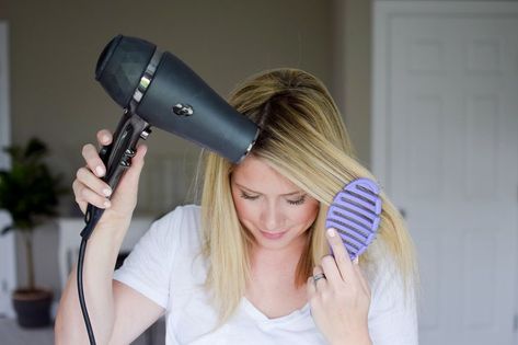 A quick blow dry tip // by Kate Bryan at the Small Things Blog Kate Bryan, The Small Things Blog, Make Hair Thicker, Small Things Blog, Blow Dry Hair, Beach Wedding Hair, Hair Adornments, The Small Things, Hair Color For Black Hair