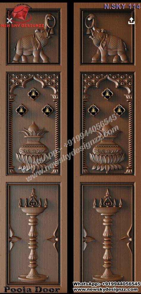 Pooja Wooden Door Design, God Doors Design, Pooja Room Main Door Design, Wooden Pooja Room Door Design, Pooja Room Wood Door Design, God Door Design, Puja Room Wooden Door Design, Puja Room Door Design Wood, Wooden Pooja Door Design