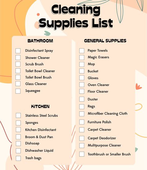 Minimalist Shopping List, Hotel Housekeeping Checklist, Minimalist Cleaning Supplies, Household Necessities List, Basic Cleaning Supplies List, Maid Service Checklist, Must Have Cleaning Supplies, Cleaning Products List, Master Grocery List Template