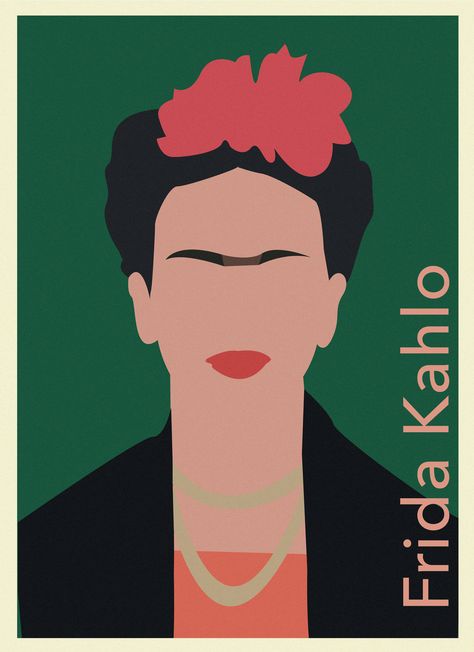 Frida Kahlo Illustration, Illustrator Portrait, Pop Art Face, Portrait Graphic, Cafe Posters, Fiber Sculpture, Frida Kahlo Art, Posca Art, Art Parody