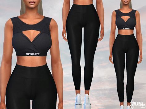 Sims 4 Cc Workout Clothes, Workout Clothes Women, Sweats Set, Female Clothes Outfits, Cc Mods, Outfits Athletic, Fitness Outfit, Designer Leather Jackets, Sims 4 Game Mods