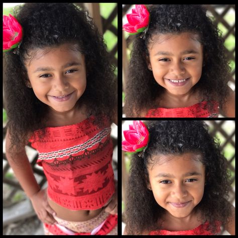 Moana inspired hair Childrens Hairstyles, Moana, Hairstyles, Hair Styles, Hair