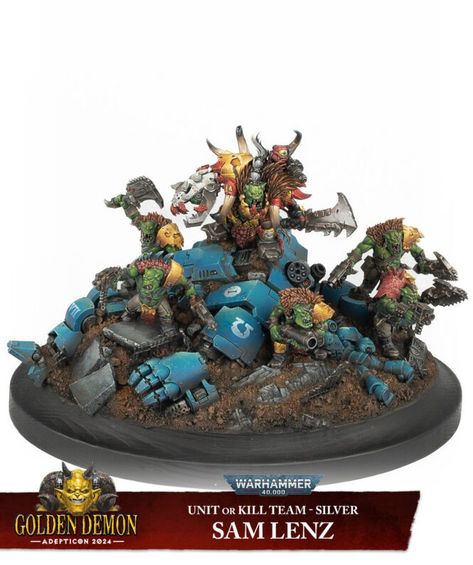 Warhammer Diorama, Warhammer Conversion, Breaking The 4th Wall, Golden Demon, 40k Conversions, The Horus Heresy, Painting Competition, Blood Bowl, Battle Games