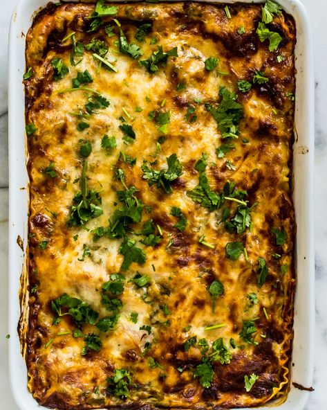 Green Chili Lasagna Recipe, Green Chili Lasagna, Chili Lasagna Recipe, Green Chili Chicken Lasagna, Chili Lasagna, Short Rib Chili, Hatch Green Chili, Chili Pasta, Green Chile Recipes