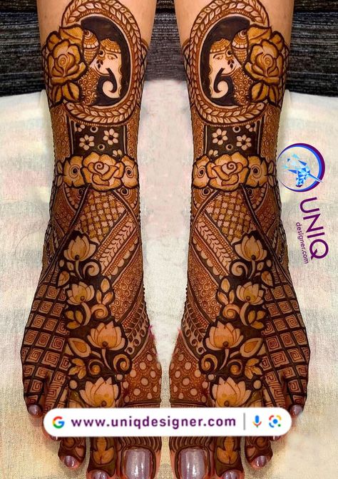 Bridal Mehndi Designs Brides Wedding, Bridal Mehndi Designs Legs Brides, Leg Mehendi Design Unique, Mehndi Design For Foot, Latest Mehndi Designs Wedding, Leg Mehendi, Leg Mehendi Design, Bride Mehndi, Short Mehndi Design