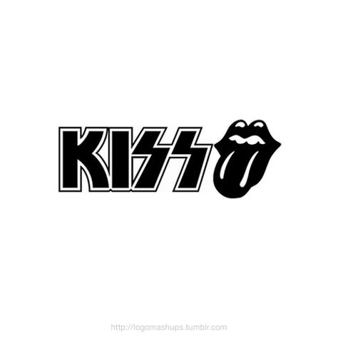 Kiss + Rolling Stones Kiss Band Party, Tumblr Logo, Celtic Tattoo For Women, Kiss Logo, Rolling Stones Logo, Make Your Own Logo, Celtic Tattoo, Famous Logos, Soundtrack To My Life