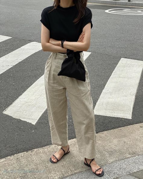 Simple Casual Outfits, Outfit Cute, Korean Casual Outfits, Everyday Fashion Outfits, Casual Day Outfits, Clothes Summer, Stylish Work Outfits, Causual Outfits, Casual Chic Outfit