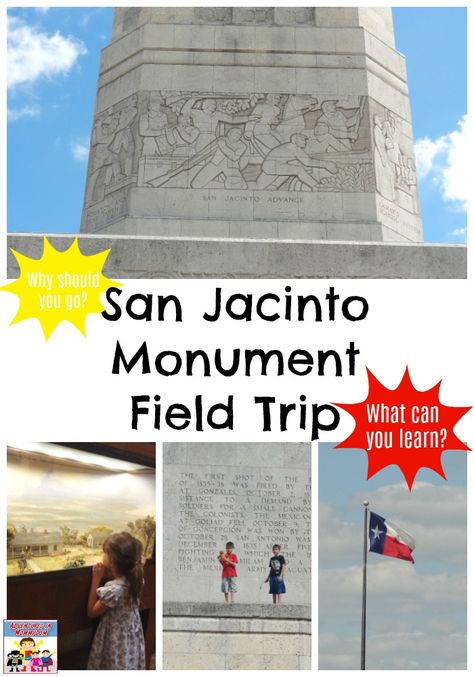 San Jacinto monument field trip San Jacinto Monument, United States Geography, Texas Revolution, Uss Texas, Civilian Conservation Corps, American History Lessons, San Jacinto, Homeschool History, Texas History