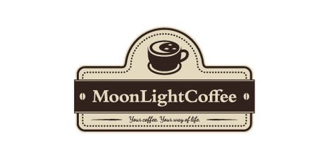 MoonLightCoffee logo Coffee Logos, Espresso Yourself, Delicious Coffee, Coffee Logo, Smart Ideas, Inspiring Things, Moon Light, Web Icons, Logo Collection