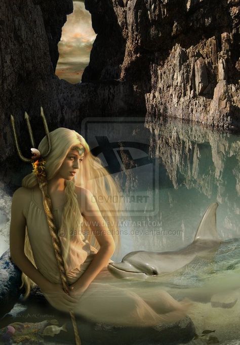 Ceto- in Greek myth, she was known as the goddess of dangerous ... Queen Of The Sea, Goddess Of The Sea, Oh My Goddess, Greek Gods And Goddesses, Greek And Roman Mythology, Mermaids And Mermen, Sacred Feminine, Sea Witch, Mythology Art