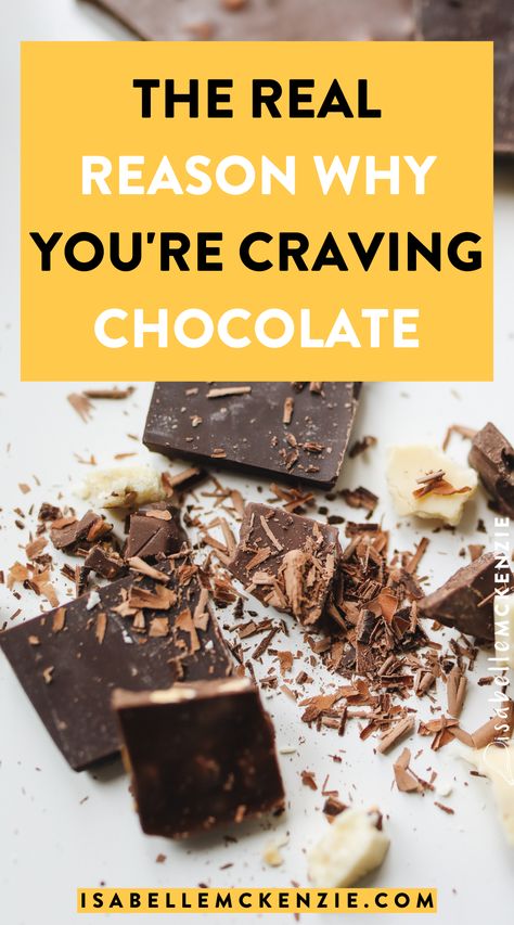 According to many health experts, food cravings are often an indicator of nutritional deficiencies and around 75% of Americans are deficient in a mineral that controls sugar cravings especially chocolate cravings. Find out how a magnesium deficiency could be causing your chocolate cravings as well as how to boost magnesium in your diet naturally! Craving Sweets, How To Stop Cravings, Magnesium Deficiency, Types Of Chocolate, Sugar Intake, Nutritional Deficiencies, Ate Too Much, Sugar Detox, Daily Vitamins