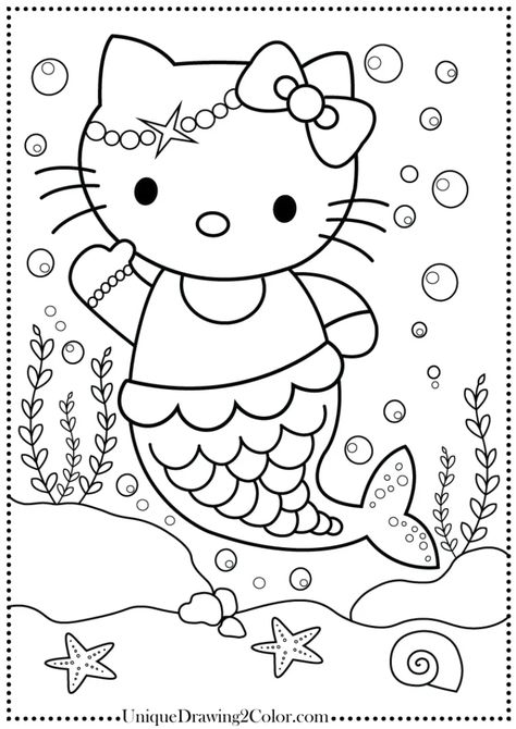 Dive into the captivating world of Hello Kitty Mermaid! 🌊🧜‍♀️ Click on the link to access the delightful coloring page and get ready for a splash of color. 🖍️✨ #hellokitty #coloring #hellokittymermaid #coloringpages #forkids #printable #mermaid Hello Kitty Mermaid Party, Hello Kitty Coloring Pages Printable, Coloring Hello Kitty, Mermaid Coloring Pages Free Printable, Cute Mermaid Coloring Pages, Colouring Sheets For Kids, Little Mermaid Coloring Pages, Hello Kitty Mermaid, Relationship Contract