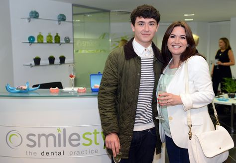 Debbie Rush (Anna Windass, Coronation Street) with her son William Rush (Josh Stevenson, Waterloo Road) Waterloo Road, Famous Moms, Coronation Street, Beautiful Smile, Mom And Dad, Old And New, Over The Years, Lab Coat, Celebrities