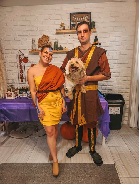 Aang Costume Diy, Aang Halloween Costume, Appa Cosplay, Avatar Aang Costume, Atla Costume, Appa Costume, Last Airbender Costume, Zuko Costume, Aang Costume