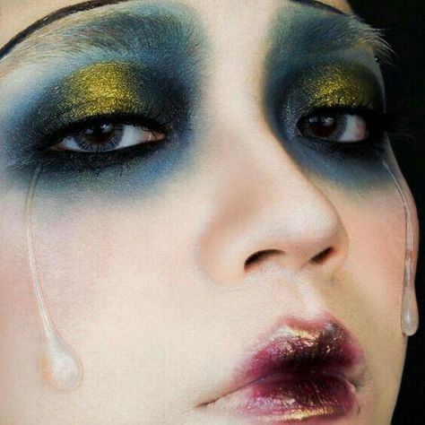 20s Makeup, Maquillage Goth, Editorial Make-up, 1920s Makeup, Fantasy Make-up, Drag Make-up, Smink Inspiration, Vintage Makeup, Make Up Looks