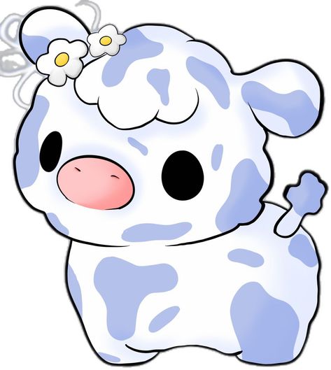 Blueberry Cow, Cute Cow, Cute Cows, Sonic The Hedgehog, Cow, Hello Kitty, Snoopy, Kitty, Drawings