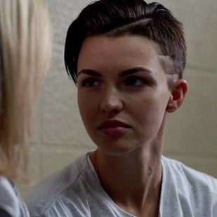 For Anyone Currently Falling For Ruby Rose On "Orange Is The New Black" Ruby Rose Haircut, Rose Icon, Orange Is The New, Orange Is The New Black, Ruby Rose, The Rose, New Black, Short Hair, Ruby