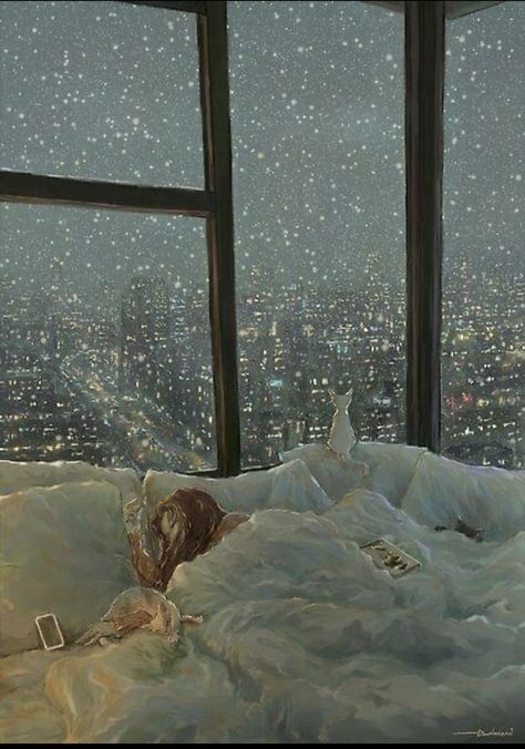 Wow Art, Dreamy Art, Think Of Me, الرسومات اللطيفة, Image Hd, City Lights, The Window, About Me, Art Inspo