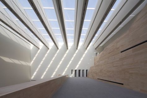 KSP_Tianjin_Art_Museum_interior2_s Art Galleries Architecture, Museum Lighting, Museum Interior, Design Apartment, Museum Architecture, Gallery Design, Tianjin, Luz Natural, Light Architecture