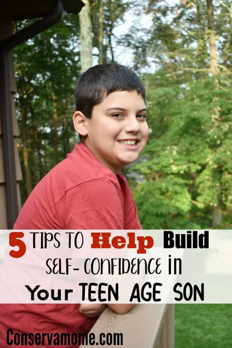 5 Tips to Help Build Self- Confidence in Your Teen Age Son #parenting Kids Fever, Breastfed Baby, Real Moms, Before Baby, Parenting Teens, Good Parenting, Teenage Years, Confidence Building, Infant Activities