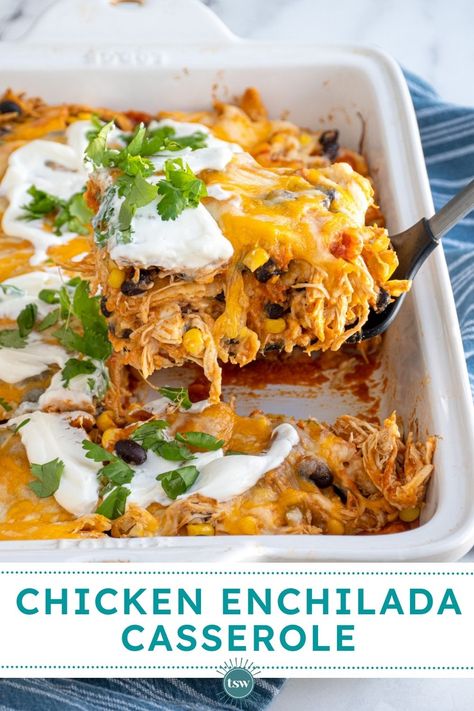 Enchilada Filling, Alabama Food, Foil Meals, Enchiladas Recipes, Costco Chicken, Chicken Enchilada Casserole Recipe, Comfy Food, Chicken Drumstick, Enchilada Casserole Recipes