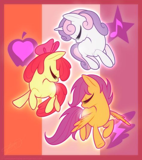 Cutie Mark Crusaders, Mlp Cutie Marks, Sweetie Belle, Cute Ponies, Cutie Mark, Pony Art, My Little Pony Characters, Mlp Pony, My Little Pony Pictures