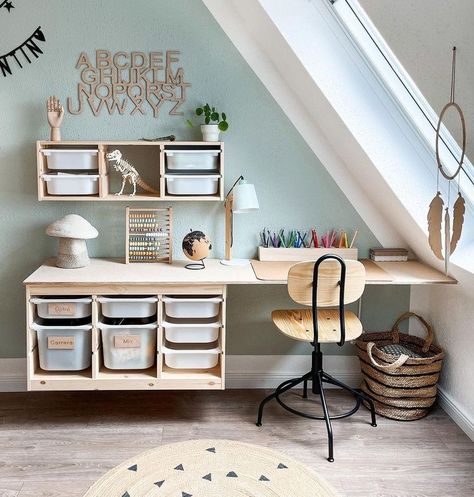 Home Office Guest Room Combo, Home Office/guest Room, Kids Rooms Inspo, Storage Kids Room, Office Guest Room, Basement Design Ideas, Kids Room Inspiration, Kids Interior Room, Big Boy Room