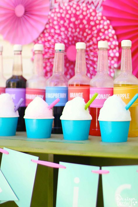 Shaved Ice Party Ideas, Diy Shaved Ice, Floam Recipe, How To Make Floam, Diy Floam, Slushy Machine, March Madness Parties, Car School, Ice Design