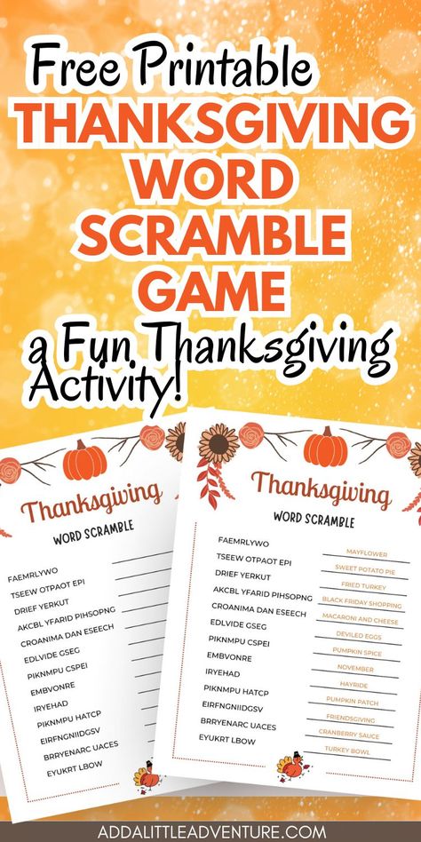 Free Printable Thanksgiving Word Scramble Game - A Fun Thanksgiving Activity Santa Warning Letter Free Printable, Santa Warning Letter, Thanksgiving Table Games, Free Santa Letter Template, Thanksgiving Word Scramble, Thanksgiving Cards Printable, Fun Thanksgiving Games, Thanksgiving Games For Adults, Thanksgiving Word Search