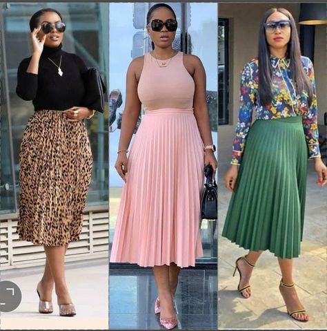 Womens Skirt Outfits, Jw Fashion, Pleated Skirt Outfit, Chic Dress Classy, Modesty Outfits, Stylish Work Attire, Classy Dress Outfits, Classy Work Outfits, Classy Casual Outfits