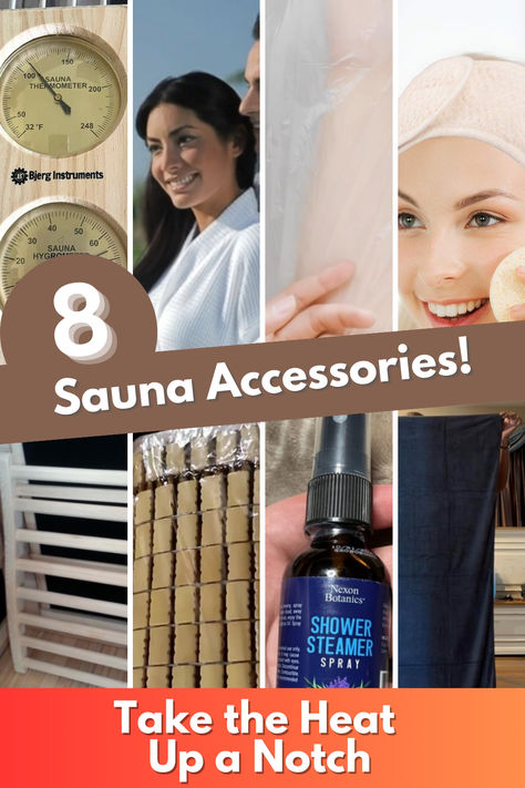 sauna accessories Infrared Sauna Accessories, Sauna Accessories Ideas, Dry Sauna, Sauna Accessories, Accessories To Make, Shower Steamers, The 8, Next Level, The Heat