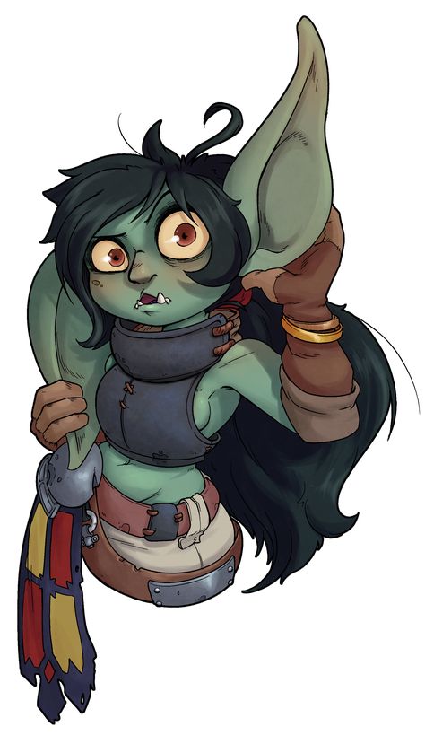 Goblin Ears, Dnd Goblin, Female Goblin, Goblin Girl, Npc Ideas, Goblin Art, Fantasy Races, Traditional Games, Fantasy Rpg