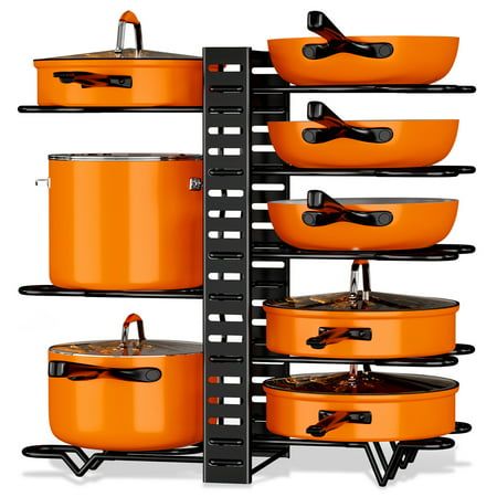 Cookware Organization, Cookware Storage, Pot And Pans Organization, Pot Organization, Pan Storage, Pot Lid Organization, Pan Organization, Pot Storage, Pan Rack