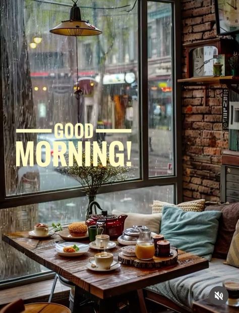 Good Morning Rainy Day, Beautiful Good Morning Wishes, Good Morning Massage, Morning Photography, Good Morning Tea, Good Morning Coffee Gif, Dinosaur Birthday Cakes, Good Morning Life Quotes, Good Morning Beautiful Pictures