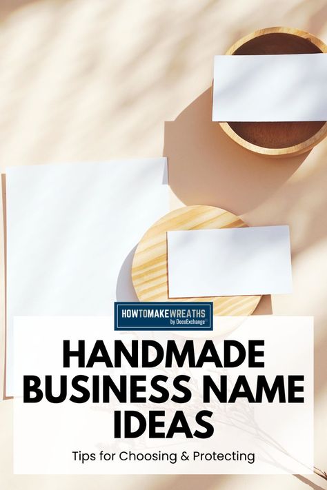 We're exploring essential factors to consider when naming your handmade craft business, common mistakes to avoid, and even a few tips on how to grow handmade craft business successfully. Handmade Business Name Ideas, Overused Words, Business Name Ideas, Naming Your Business, Artisanal Design, Opening An Etsy Shop, Name Ideas, Craft Business, Handmade Business