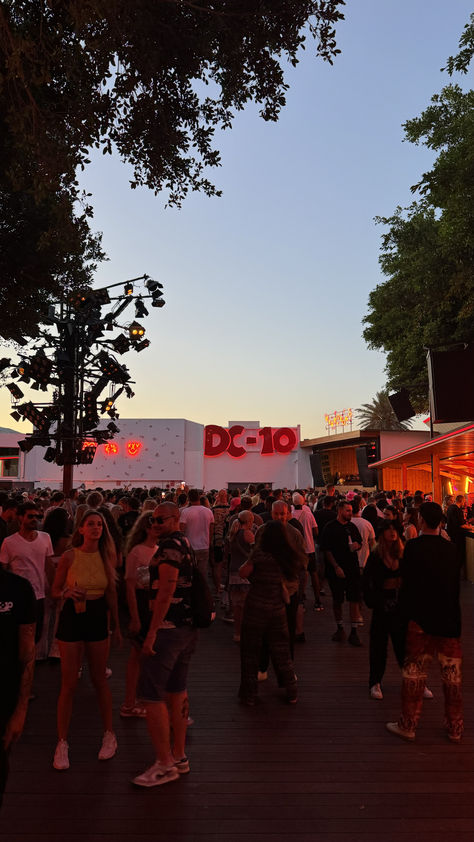 #dc10 #ibiza Dc10 Ibiza, Ibiza Aesthetic, Ibiza Nightlife, Festival List, Ibiza Party, After Dark, Ibiza, Night Life, Holidays